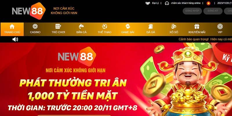 Hướng Dẫn Chi Tiết Cách Đăng Nhập New88 Cho Cược Thủ Thiết kế giao diện New88 vô cùng nổi bật và sang trọng cho người chơi