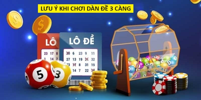 Dàn Đề 3 Càng Chuẩn Nuôi Quanh Năm Theo Chuyên Gia New88 Một vài lưu ý về cách chơi dàn đề 3 càng
