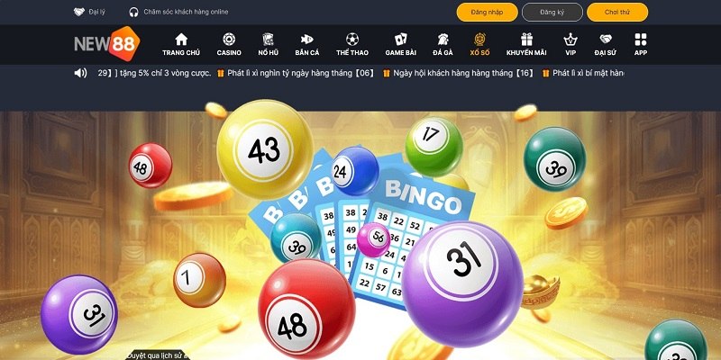 Xổ số new88 - Bí thuật đánh lô, vào đề đảm bảo trúng Sản phẩm cực đa dạng